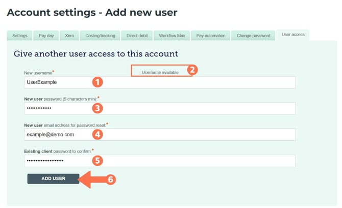 Add New User