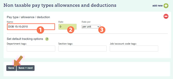 Minor_DOB_CustomPayTypeSetup