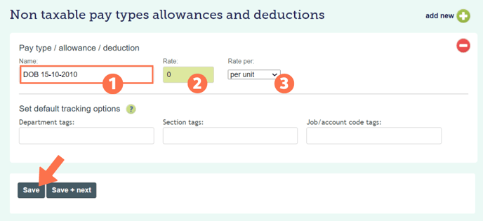 Minor_DOB_CustomPayTypeSetup